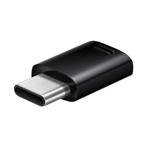 Адаптер Samsung Micro USB to USB-C GN930BB Black