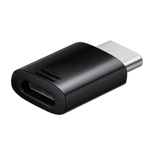 Адаптер Samsung Micro USB to USB-C GN930BB Black