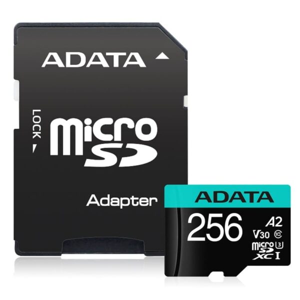 Карта памет Adata Premier Pro Micro SD U3 V30 256GB