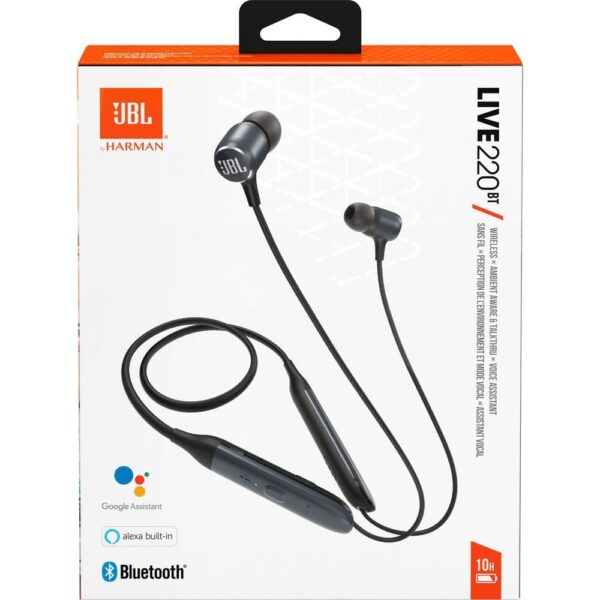 Bluetooth слушалки JBL LIVE 220BT Black