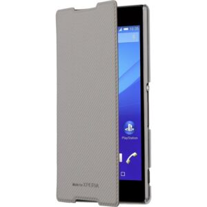 Калъф Roxfit Book Case Sony Z5 Silver