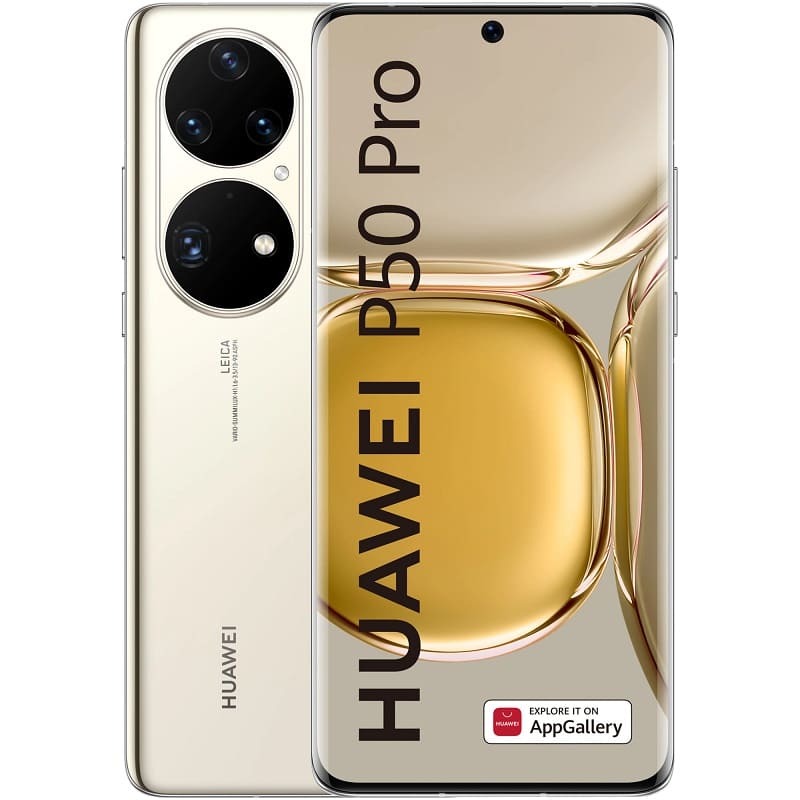 Huawei P50 Pro 256GB / 8GB Gold