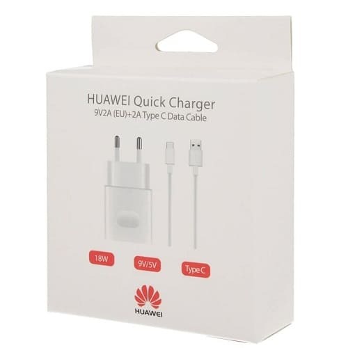 Зарядно Huawei Quick Charger 18W USB-C Cable AP32