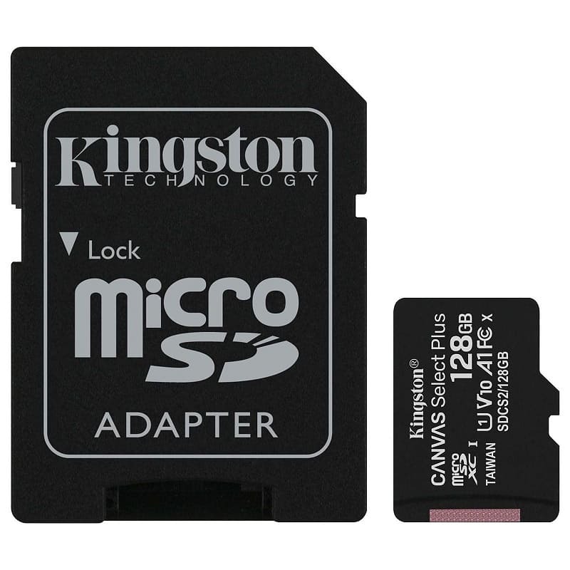 Карта памет Kingston Canvas Select+ Micro SD 128GB