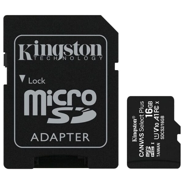 Карта памет Kingston Canvas Select+ Micro SD 16GB