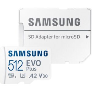 Карта памет Samsung Micro SDXC 512GB EVO Plus 2021 MC512KA