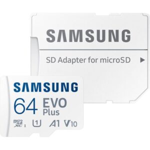 Карта памет Samsung Micro SDXC 64GB EVO Plus 2021 MC64KA