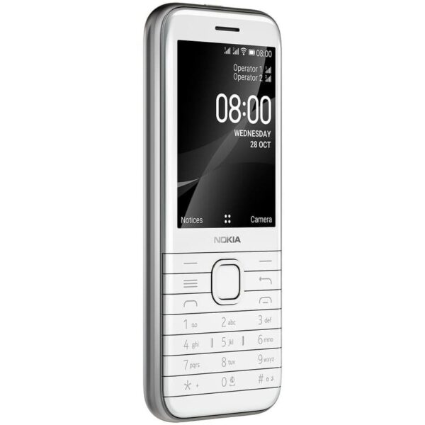 Nokia 8000 4G Dual SIM White