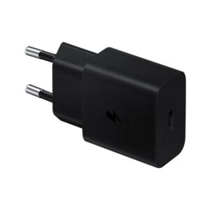 Зарядно Samsung 15W Power Adapter + USB-C Cable T1510XB Black