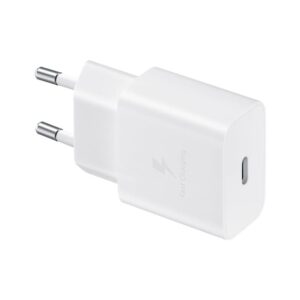 Зарядно Samsung 15W Power Adapter + USB-C Cable T1510XW White