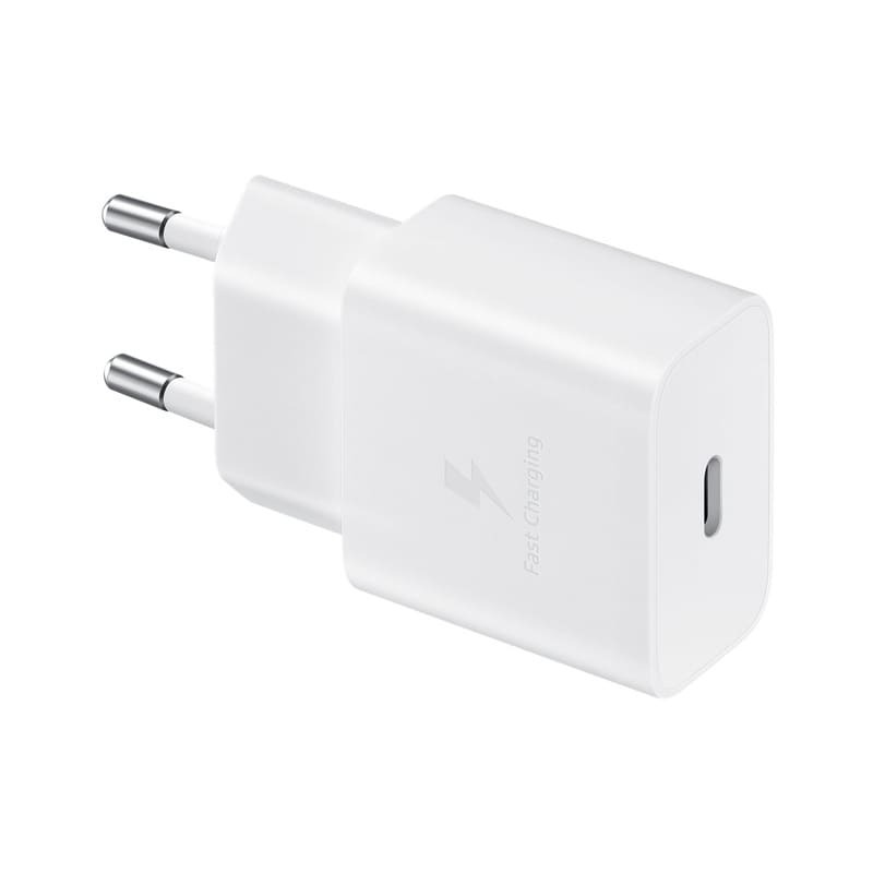 Зарядно Samsung 15W Power Adapter + USB-C Cable T1510XW White