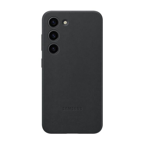 Калъф Samsung Galaxy S23 Leather Case Black (EF-VS911LB)