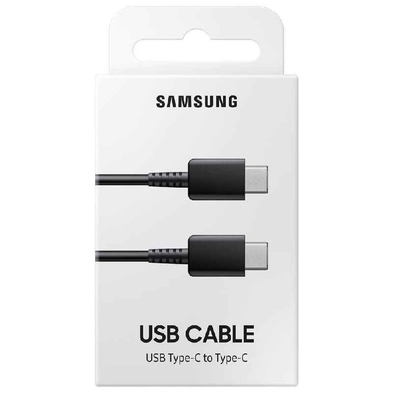 Кабел Samsung USB-C / USB-C Cable 3A DA705BB Black