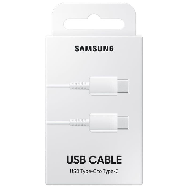 Кабел Samsung USB-C / USB-C Cable 3A DA705BW White