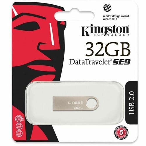 USB памет Kingston 32GB USB 2.0 DataTraveler SE9