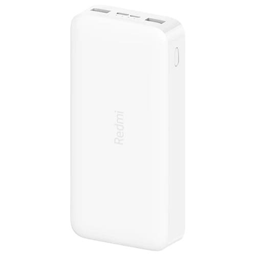 Външна батерия Xiaomi 18W Redmi Power Bank 20000 mAh White (VXN4285GL)