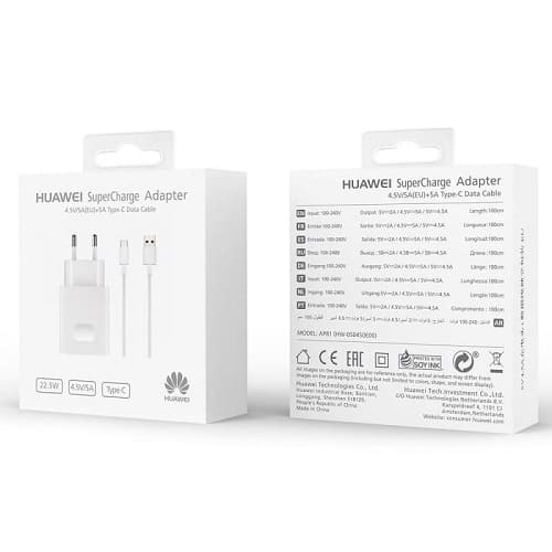 Зарядно Huawei SuperCharge 22.5W USB-C Cable