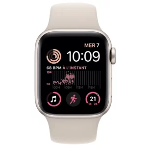 Apple Watch SE (2022) GPS 40mm Starlight Aluminium