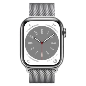 Apple Watch Series 8 Cellular 41mm Silver Stainless Steel Milanese
