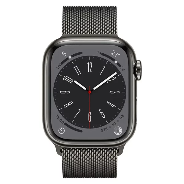Apple Watch Series 8 Cellular 45mm Graphite Stainless Steel Milanese