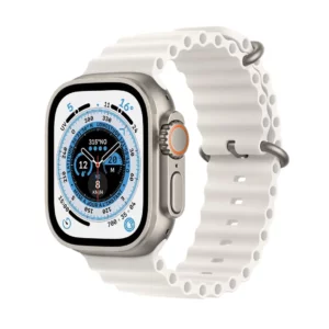 Apple Watch Ultra Cellular 49mm Titanium White Ocean Band
